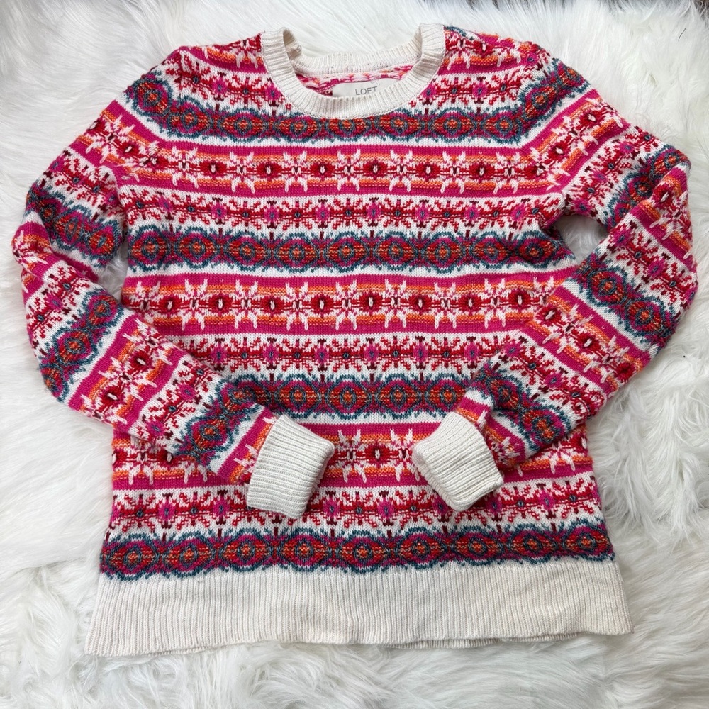 Colorful Loft sweater - Picture 2 of 8